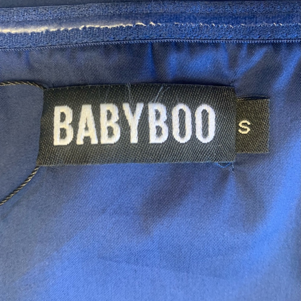 Babyboo Angelina Navy Prom Maxi Dress NWT - Picture 8 of 12